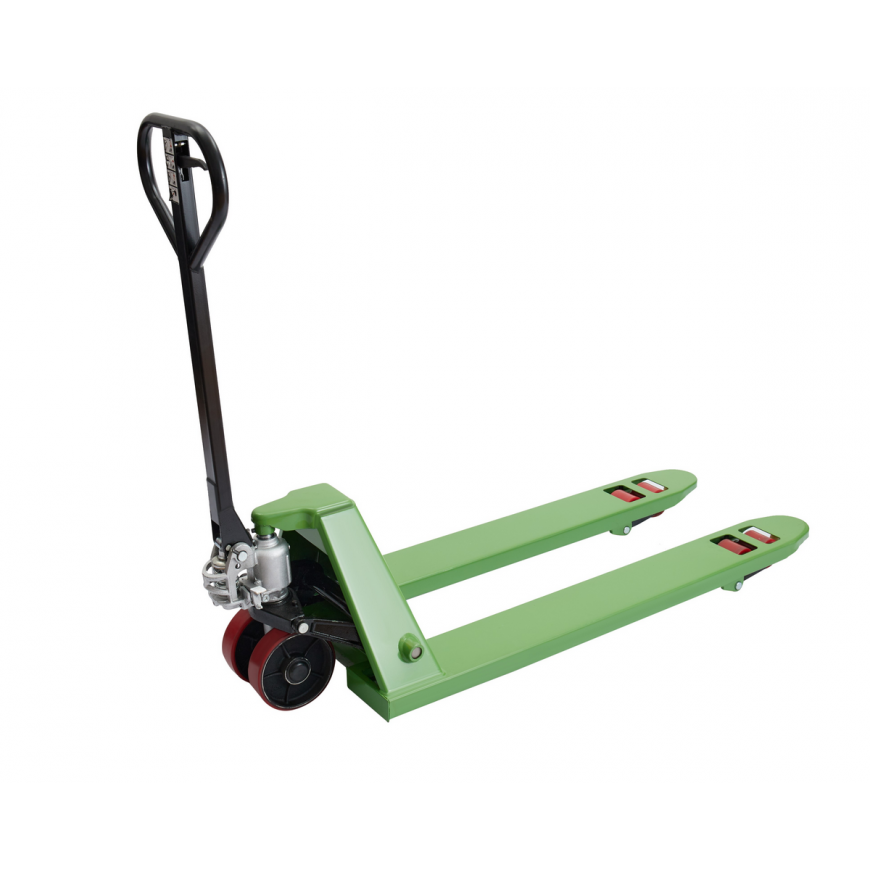 Тележка гидравлическая JD01 (г/п 2.0тн, L=1150мм, B=550мм) П/У колеса Euro-Lift
