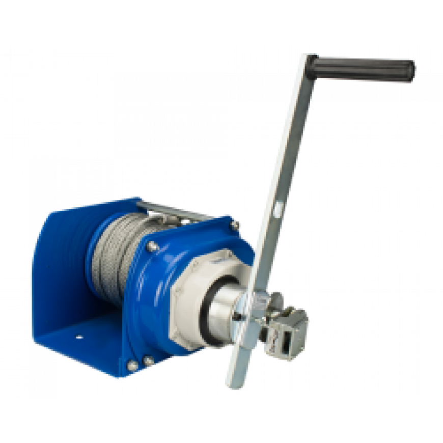 Лебедка ручная CHW-0.5, г/п 500 кг, канат 40 м