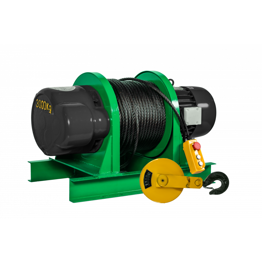 Лебедка электрическая KCD 2500/5000 кг, 70/35 м, U=380 В